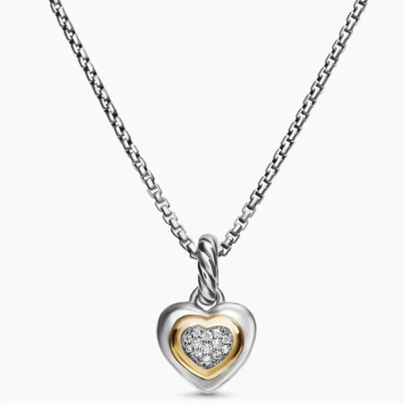 David Yurman Jewelry - David Yurman Petite Cable Heart